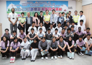 Traffic Kowloon East holds a seminar to enhance road safety awareness among NEC students.