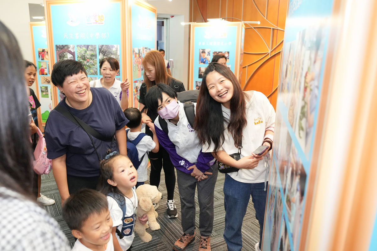 Features of the Animal CARE Corners of different schools are displayed at the scene.