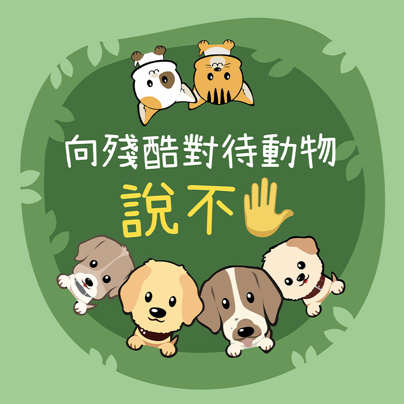 向殘酷對待動物說不