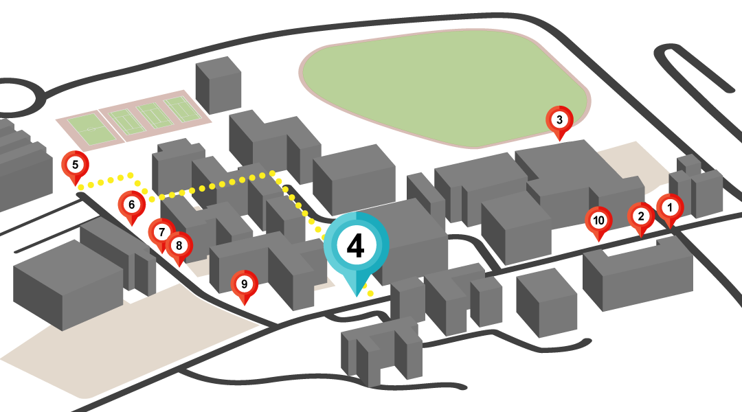 学警宿舍地图