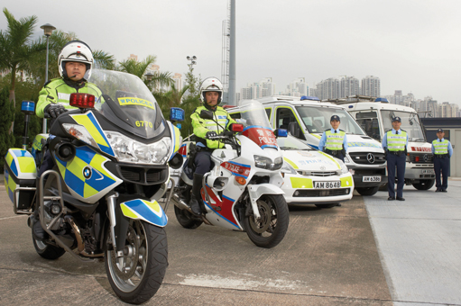 圖片：不同型號的警車