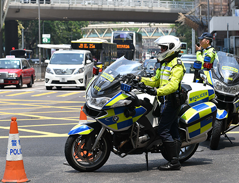 Photograph: Police officers of Patrol Sub Unit on duty