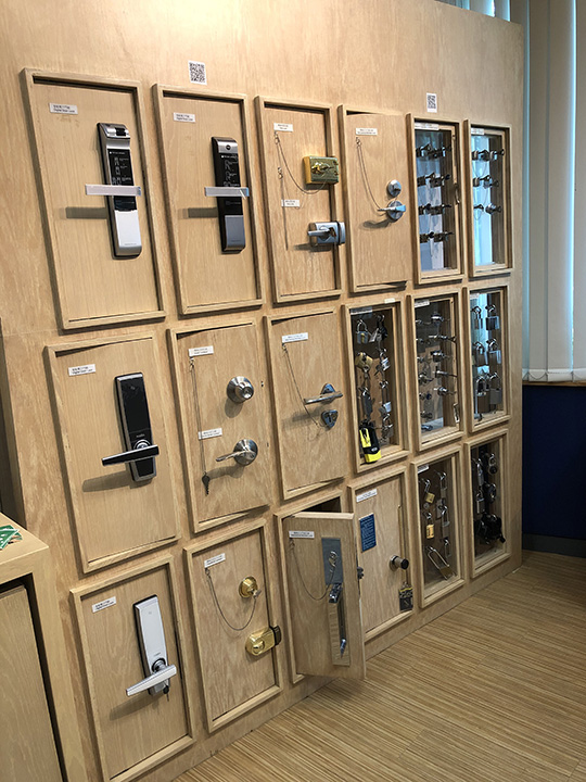 Security Equipment Display Room