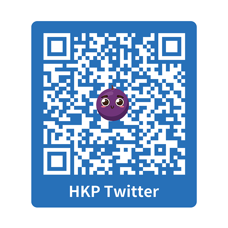 HKP Twitter QR Code