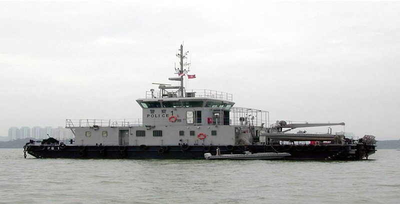 Police Barge Operating Platform