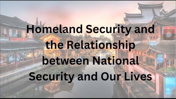 高中組39 - Homeland Security and the Relationship between National Security and Our Lives