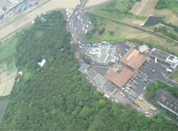 Aerial View of Man Kam To Boundary Control Point