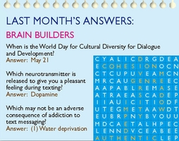 Last Month's Answers