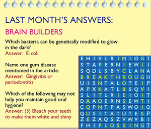Last Month's Answers
