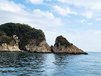 朱祉晴拍攝港島南端「頭洲」的外貌