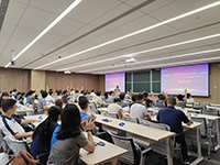 少訊們於清華大學深圳國際研究生院參加清華大學物理學教授薛平「物理進行時」講座，反應熱烈