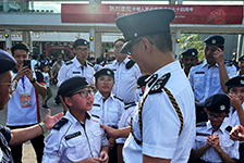 警務處處長蕭澤頤讚揚少年警訊會員表現出色