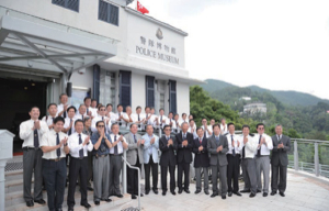 An exhibition on Police Cadet School at the Police Museum attracts many cadet alumni.