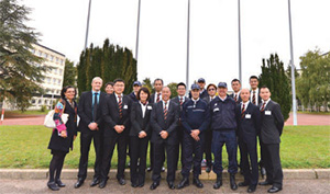 A Force delegation makes an exchange visit to the French National Police Force in Paris. The French officers brief the delegates on the planning and execution of covert operations to combat illegal online activities, including child pornography and human smuggling.