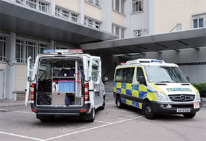 All new large vans are fitted with a load-carrying system at the rear.