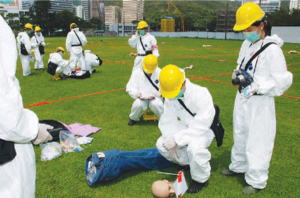 Disaster Victim Identification Unit officers receive training on locating human remains and relevant physical evidence.