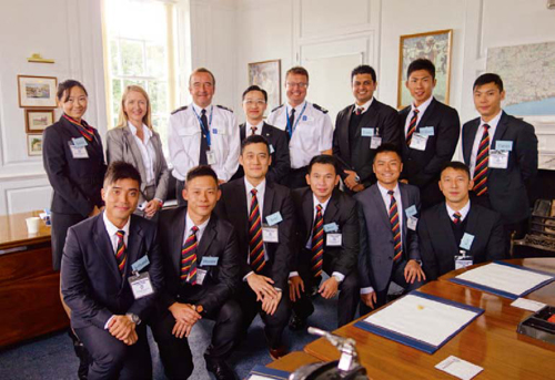 A Force delegation visits Sussex Police Force in the United Kingdom to study community policing. Both parties share policing work and experience. Sussex Police officers introduce their methods to engage the community, their strategies and initiatives to handle ethnic minorities, and the role of their Police Community Support Officers.