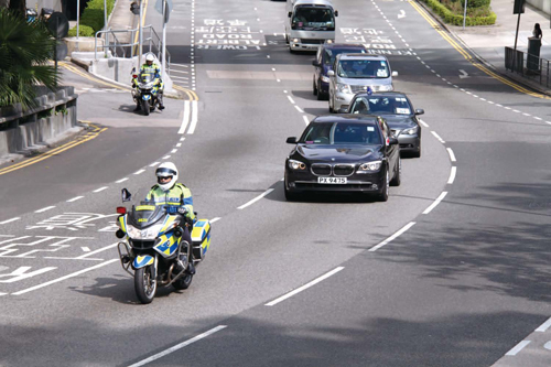 The Force Escort Group performs escort duty.