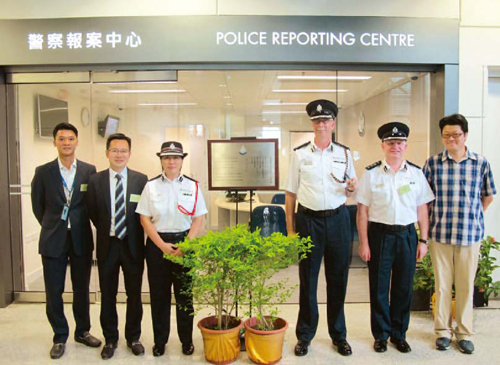 The Kai Tak Cruise Terminal Police Reporting Centre is now in service.