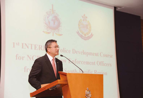 联络事务科筹办「第一届国际刑警组织亚洲及南太平洋地区国家中心局警务发展计划」课程。