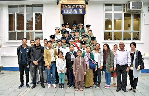 The Peak Police Station opened its doors to the public to celebrate its 130th Anniversary. Visitors could learn more about the station, which was built in 1886 and has been classified as a Grade 3 Historic Building by the Antiquities Advisory Board.