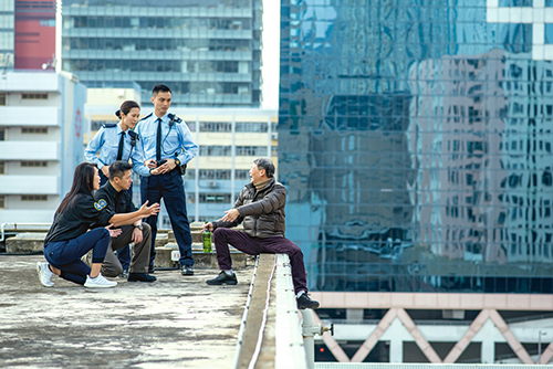 The Police Negotiation Cadre conducts regular exercise to enhance negotiating skills.