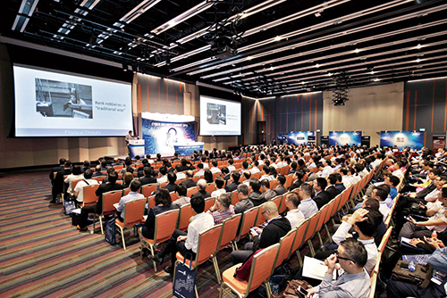Over 600 law enforcement officers and industry leaders from around the world attended the Cyber Security Summit.
