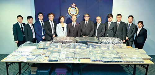 The Narcotics Bureau seized about 127 kg of cocaine during an operation in June.
