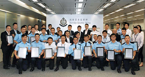 A total of 38 frontline officers were presented appreciation certificates under Project LIGHTHOUSE II in the third quarter.