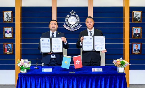 To build strategic partnership with law enforcement agencies of countries along the Belt and Road Initiative, the then Director of Hong Kong Police College, Ms Chan Yee-lai, led a delegation to visit Egypt from February 9 to 13.
