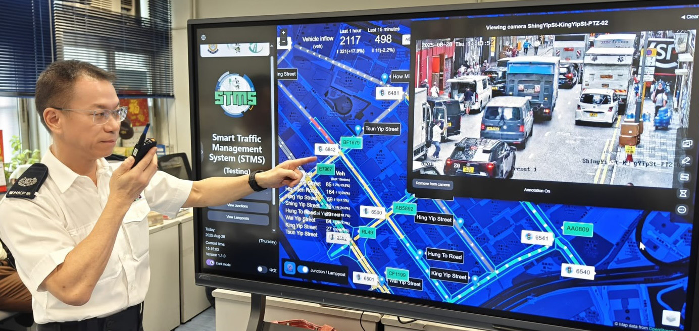 The Smart Traffic Management System can monitor real-time traffic conditions and provide targeted recommendations for officer deployment in response to specific incidents.