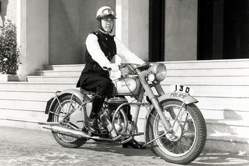 交通警員，1960年代。