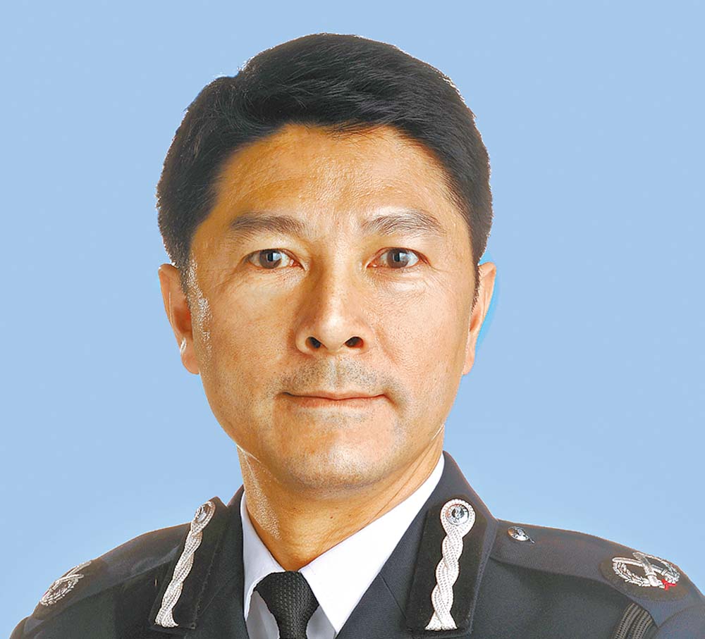 香港警察學院院長　劉保祿