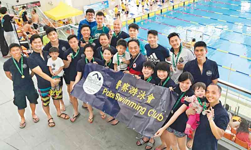 The Force swimming team pockets eight Gold, 14 Silver and 11 Bronze medals in a territory-wide tournament 